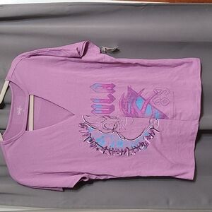 NWT Disney Parks Boutique Little Mermaid Ursula T-shirt V-neck Purple Size M